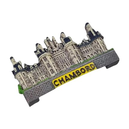 château de chambord france fridge magnet – iconic loire valley castle travel souvenir & elegant decor