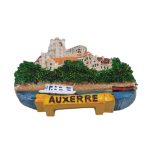 auxerre france fridge magnet – 3d city landmark travel souvenir gift & office whiteboard decor