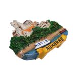 auxerre france fridge magnet – 3d city landmark travel souvenir gift & office whiteboard decor