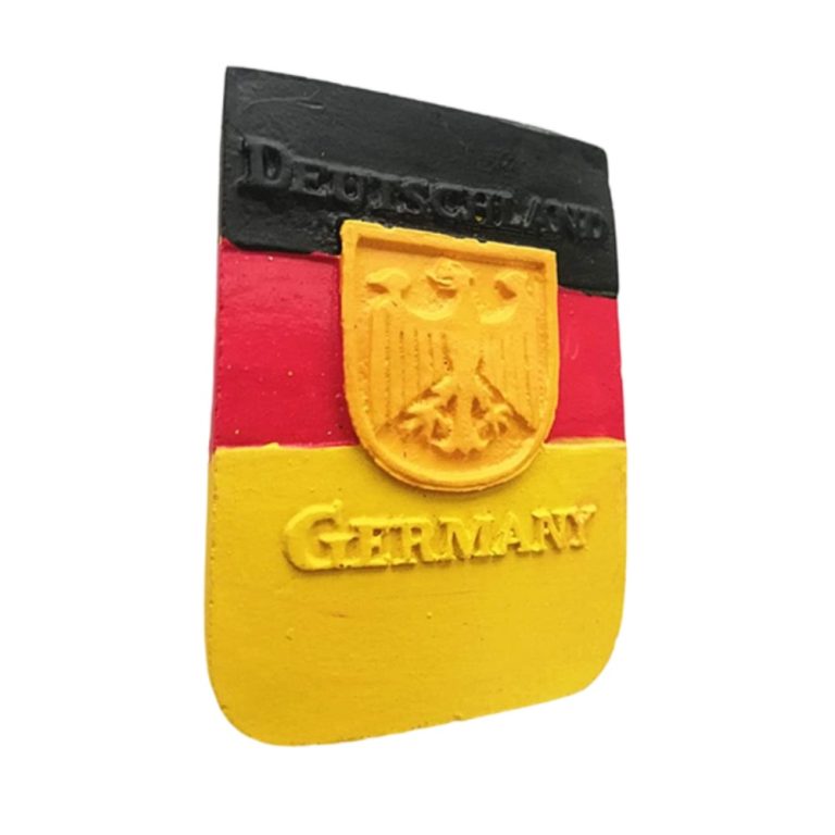 deutschland flag emblem germany fridge magnet national symbol collectible for fridge or whiteboard