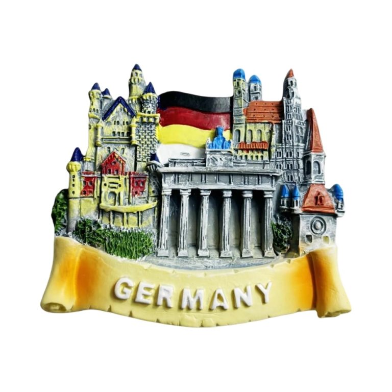 germany landmark fridge magnet iconic buildings & national pride keepsake