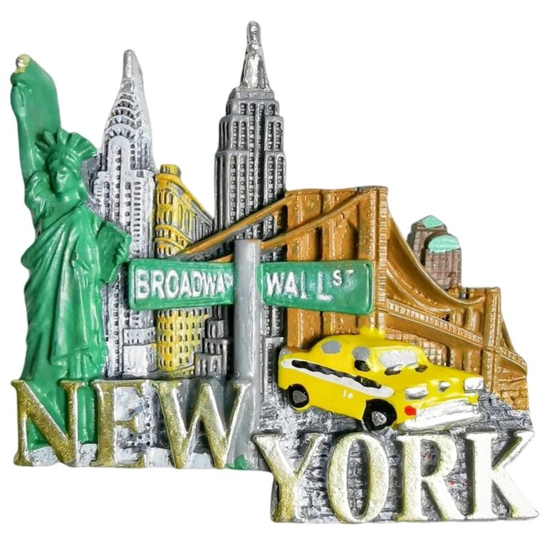 new york city landmark fridge magnets usa travel souvenir gift & home decoration