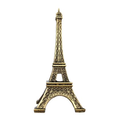 classic bronze eiffel tower paris france fridge magnet timeless souvenir & retro desk or fridge decor