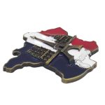 france map paris landmarks zinc alloy fridge magnet – premium metal souvenir gift featuring eiffel tower & notre dame