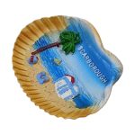 uk scarborough beach fridge magnet seaside scenery souvenir
