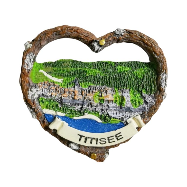 titisee germany fridge magnet scenic lake & mountain view souvenir gift