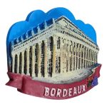 france bordeaux fridge magnet – classical architecture travel souvenir gift & french whiteboard decoration