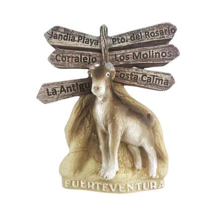fuerteventura goat and signpost spain fridge magnet rustic charm souvenir & fridge display gift