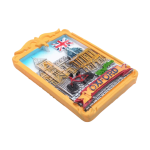 oxford uk fridge magnet – classic british university landmark with bicycle & union jack, educational souvenir & academic décor