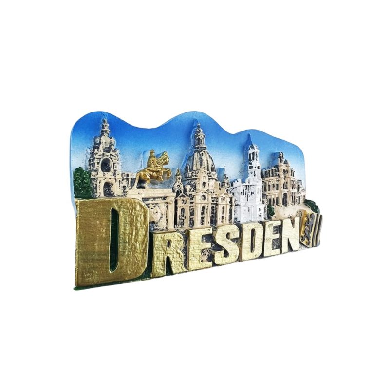 dresden germany fridge magnet historic architecture & beautiful cityscapes souvenir