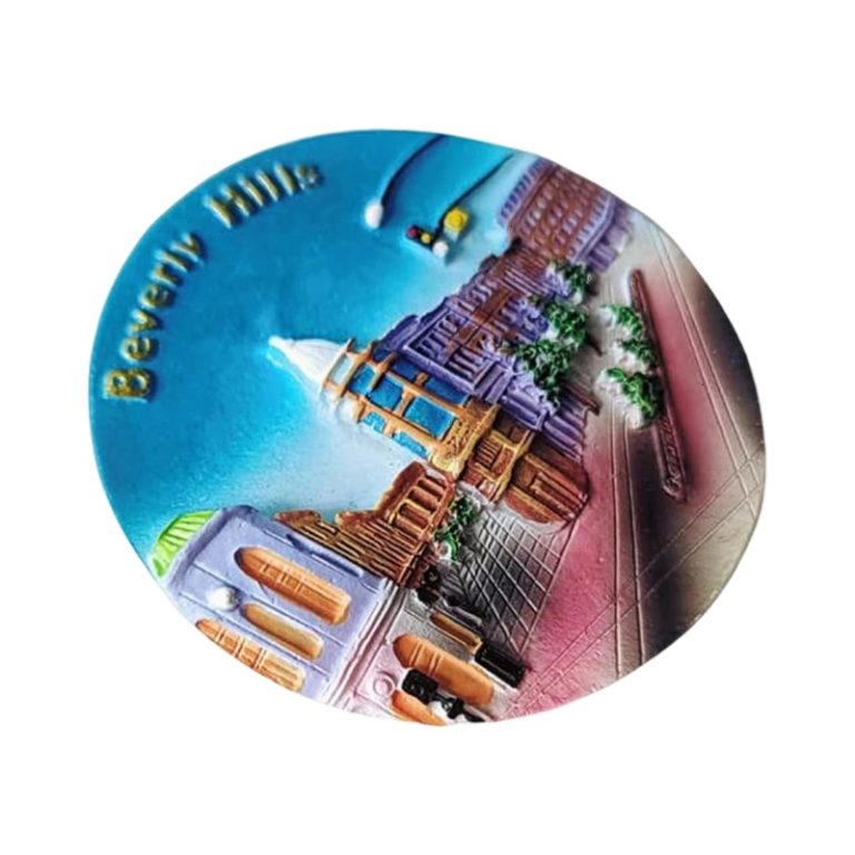 beverly hills usa fridge magnet iconic rodeo drive street scene for chic fridge decor or souvenir