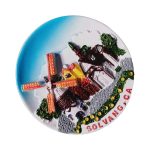 solvang california usa fridge magnet danish village souvenir & magnetic decor accent