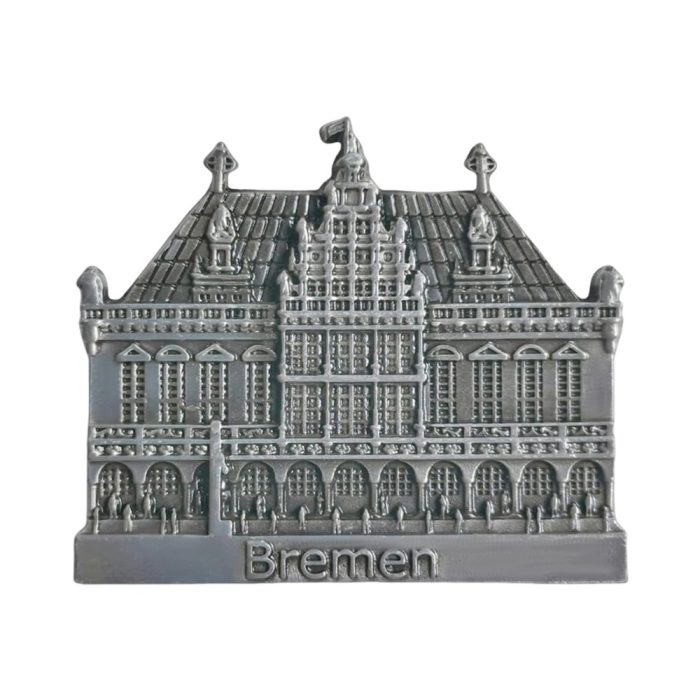 bremen town hall germany fridge magnets vintage landmark souvenir & office memo board gift