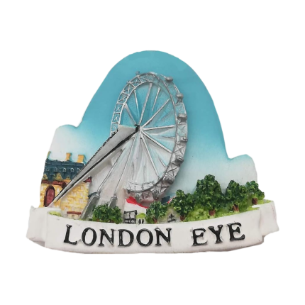 london eye fridge magnet famous landmark souvenir & travel gift
