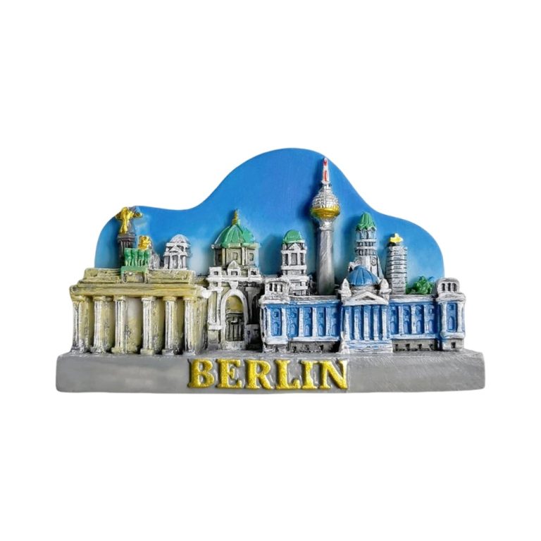 berlin skyline germany fridge magnet iconic landmarks & urban souvenir