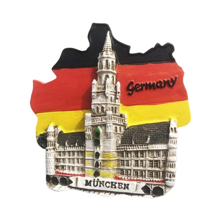 munich town hall germany fridge magnet historic landmark keepsake & german heritage decor