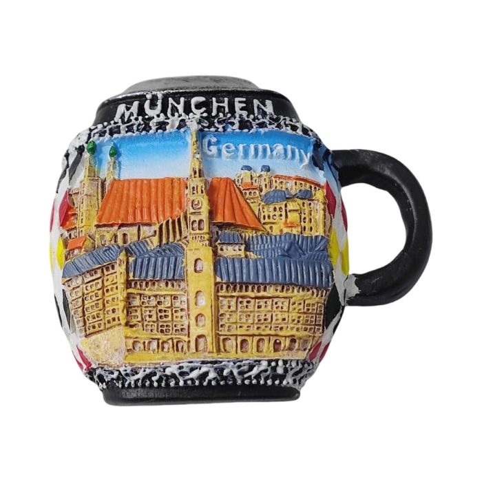 münchen germany fridge magnets bavarian skyline souvenir gift & magnetic whiteboard decor