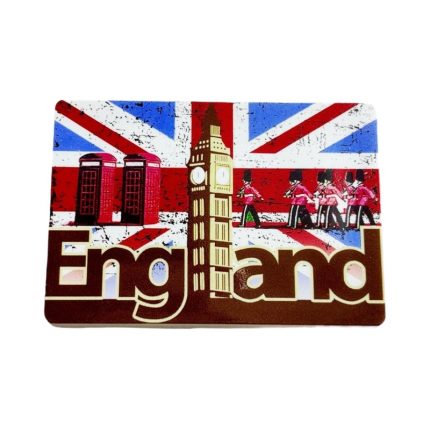 london uk fridge magnet big ben & union jack heart travel souvenir & fridge showcase décor
