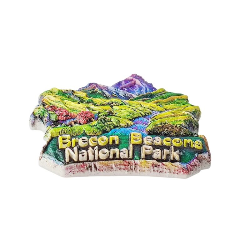 brecon beacons national park fridge magnet scenic nature souvenir & travel decor