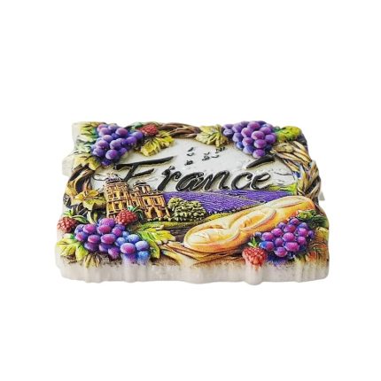 france vineyard fridge magnet wine country souvenir & travel keepsake