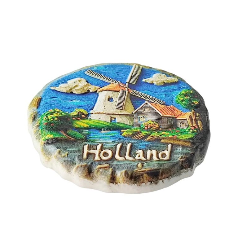 holland windmill fridge magnet netherlands souvenir gift & scenic decor