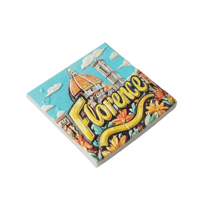 florence italy fridge magnet renaissance landmark souvenir & travel décor