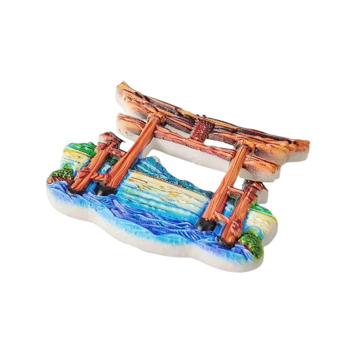 torii gate japan fridge magnet travel souvenir gift & zen home decor from japan