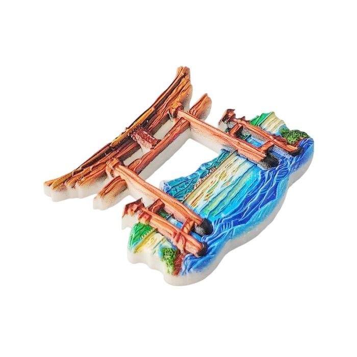 torii gate japan fridge magnet travel souvenir gift & zen home decor from japan