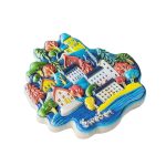 sweden village scene fridge magnet nordic travel gift & scandinavian fridge art collectible