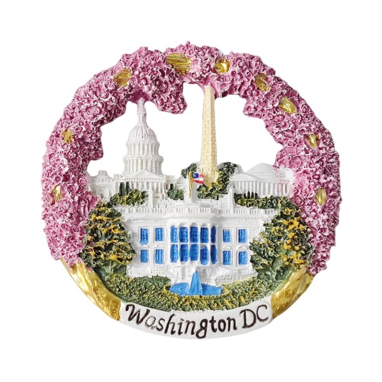 washington dc usa fridge magnet capitol building souvenir gift & fridge décor