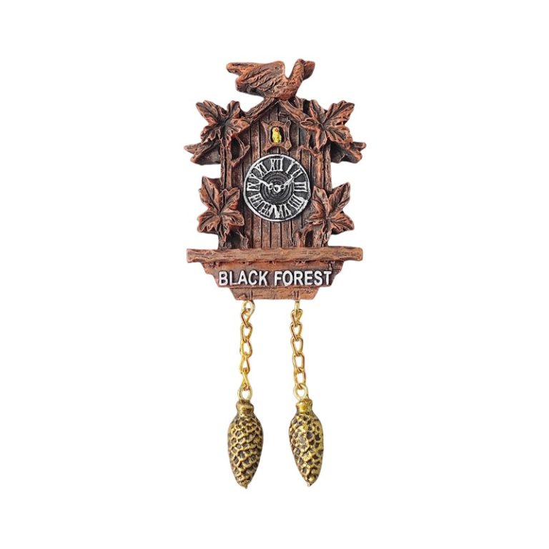 black forest germany fridge magnet cuckoo clock souvenir gift & travel décor