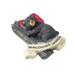 vancouver canada fridge magnet bear with flag souvenir gift & whiteboard décor