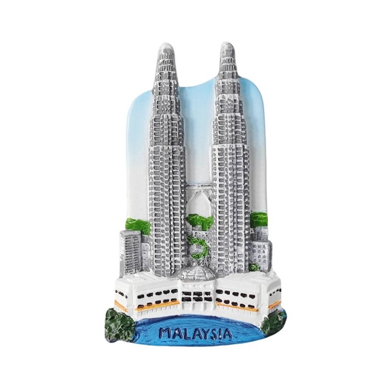 petronas towers malaysia fridge magnet kuala lumpur souvenir gift & travel décor