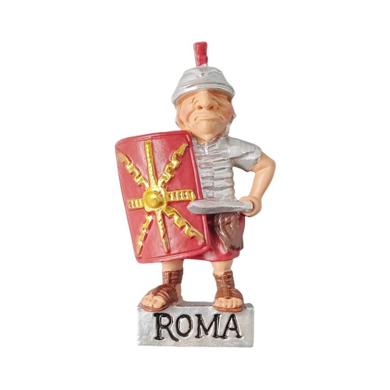 roman soldier rome italy fridge magnet gladiator souvenir gift & travel décor