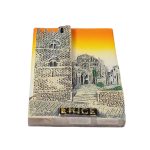 erice italy fridge magnet ancient town travel souvenir fridge magnets & rustic wall decor from italy