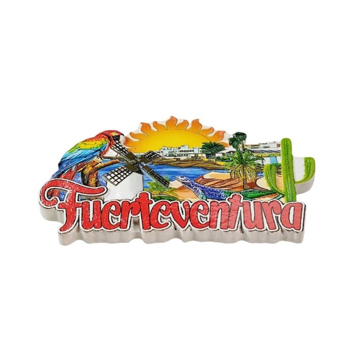 spain fuerteventura fridge magnet island paradise souvenir & beach decor