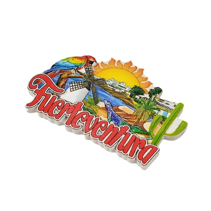spain fuerteventura fridge magnet island paradise souvenir & beach decor