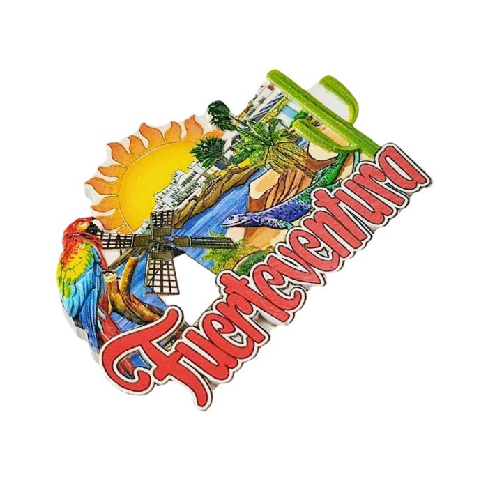 spain fuerteventura fridge magnet island paradise souvenir & beach decor