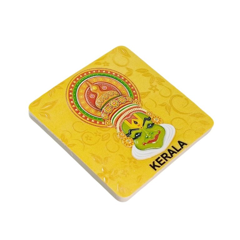 kerala india fridge magnet traditional art & cultural souvenir gift