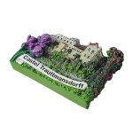 castel trauttmansdorff italy fridge magnet – alpine castle garden souvenir for european travel decor & collector gift