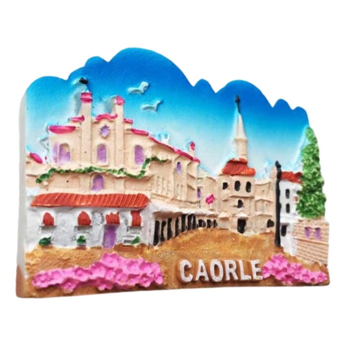 caorle italy fridge magnet scenic town travel souvenir gift & mediterranean vibes decor