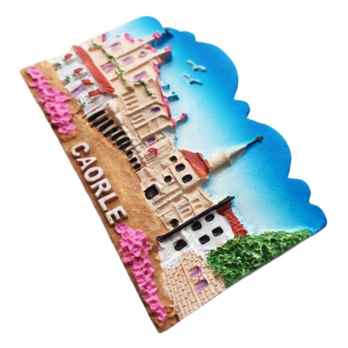 caorle italy fridge magnet scenic town travel souvenir gift & mediterranean vibes decor