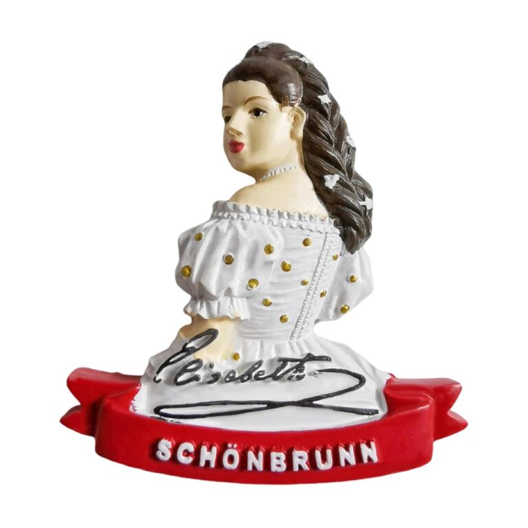 schönbrunn austria princess sisi fridge magnets – european royal souvenir & elegant whiteboard decoration