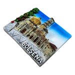 bolsena italy fridge magnet – historic architecture travel souvenir gift & mediterranean style home decor