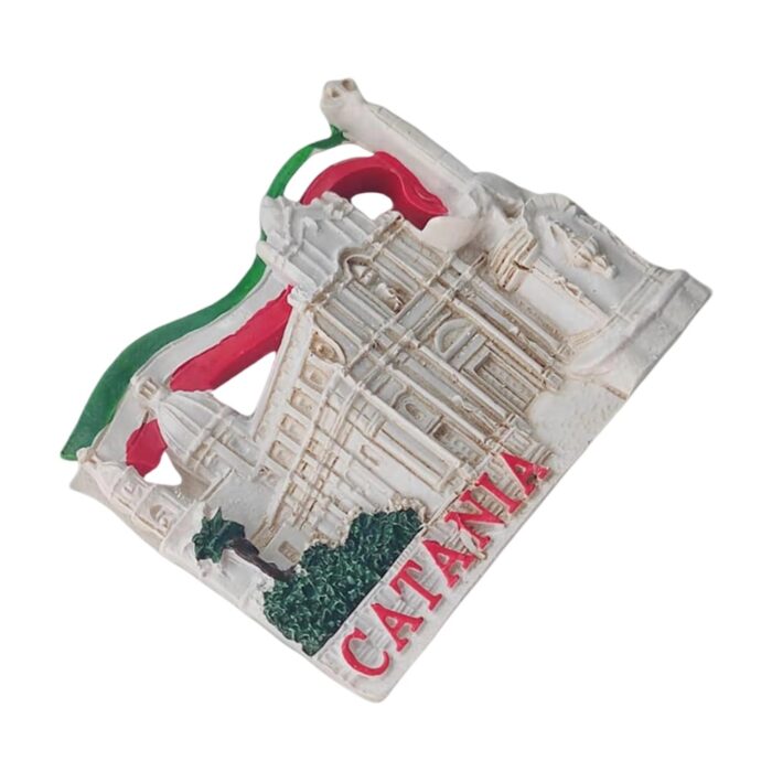 catania italy fridge magnet – baroque architecture souvenir gift & elegant memo decor