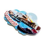 venice italy fridge magnet – gondola and grand canal scene for romantic travel souvenir & fridge collection