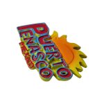 puerto peñasco sunburst fridge magnets rustic mexican fishing village souvenir & wall decor