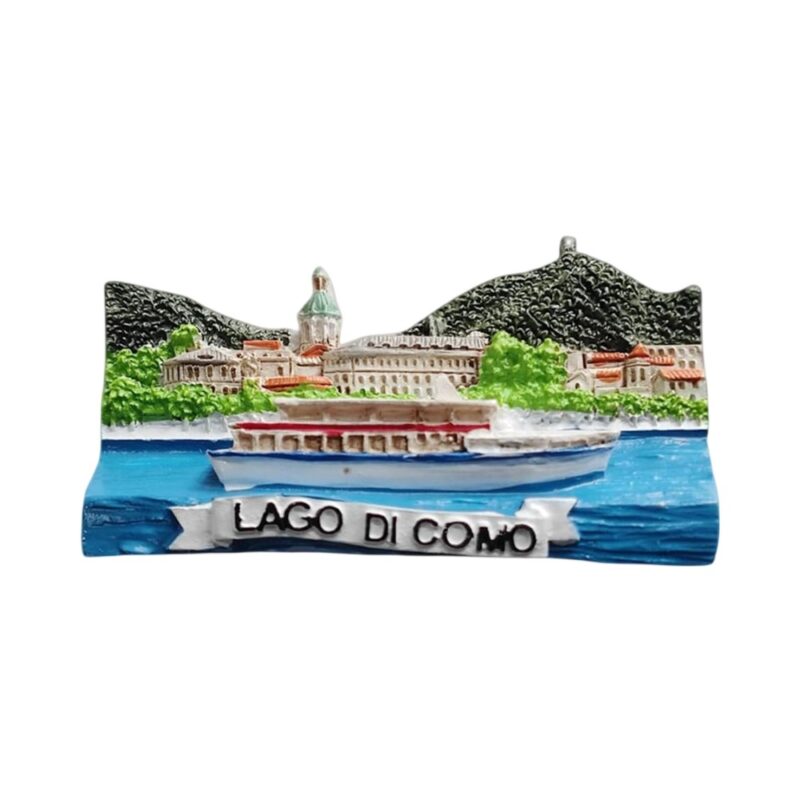 lake como italy fridge magnet – scenic travel souvenir & whiteboard gift from lago di como