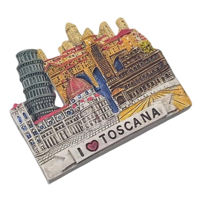 tuscany italy fridge magnet i love toscana landmark collection for italy fans & rustic home decor