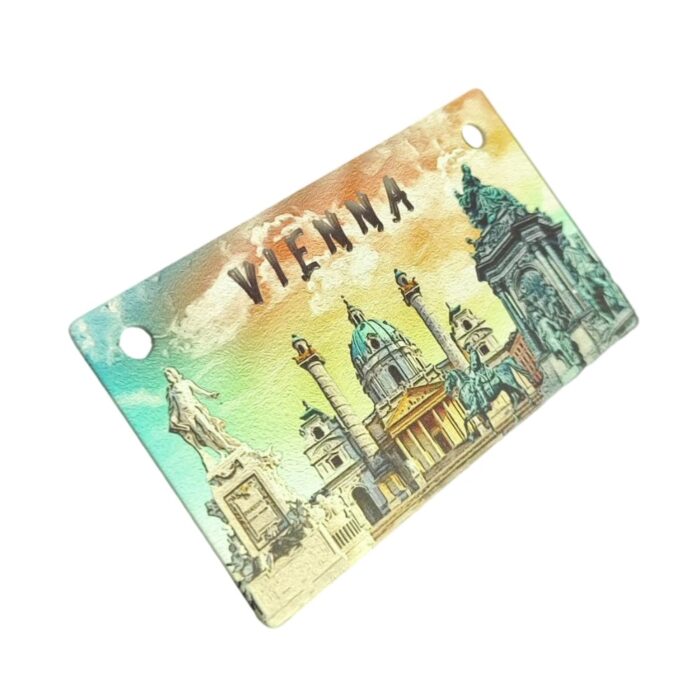 vienna austria landmark fridge magnets – classic cityscape souvenir & colorful whiteboard accent